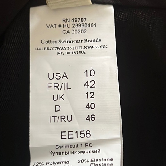 NWOT Gottex Embrace Surplice One Piece - Picture 13 of 15